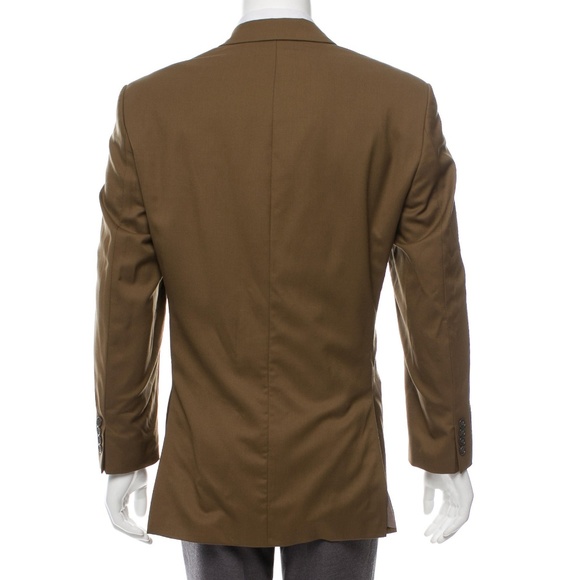 MICHAEL MICHAEL KORS Light Brown Wool Three Button Sports Coat 42 - Picture 3 of 16